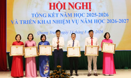 Xã Quang Trung sẵn sàng cho năm học mới