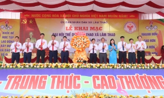 Bắc Ninh: Hơn 1.500 người tham gia Đại hội Thể dục thể thao xã Lâm Thao