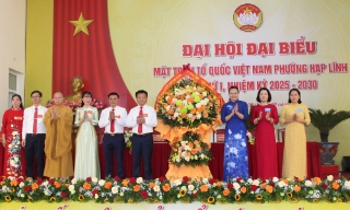 Phát huy sức mạnh đại đoàn kết toàn dân, xây dựng phường Hạp Lĩnh giàu mạnh, văn minh