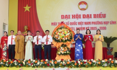  Phát huy sức mạnh đại đoàn kết toàn dân, xây dựng phường Hạp Lĩnh giàu mạnh, văn minh