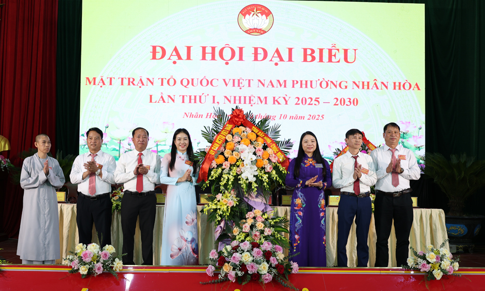  Phường Nhân Hòa phát huy sức mạnh đại đoàn kết, xây dựng đô thị văn minh, hiện đại