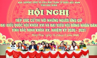 Ứng cử viên đại biểu Quốc hội và đại biểu HĐND tỉnh tiếp xúc cử tri tại đơn vị bầu cử số 2 và số 7