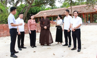  Ban Văn hóa - Xã hội, HĐND tỉnh giám sát công tác quản lý di tích tại phường Tân An