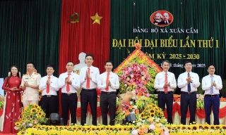 Phát huy tiềm năng, lợi thế, quyết tâm xây dựng xã Xuân Cẩm trở thành phường trước năm 2030