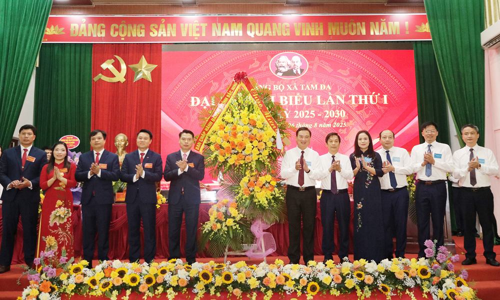  Quyết tâm xây dựng xã Tam Đa trở thành phường trước năm 2030