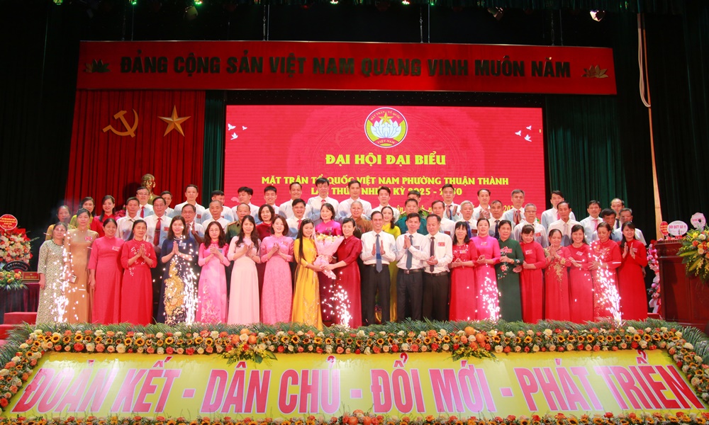  Tăng cường đồng thuận, củng cố khối đại đoàn kết, xây dựng phường Thuận Thành phát triển nhanh và bền vững
