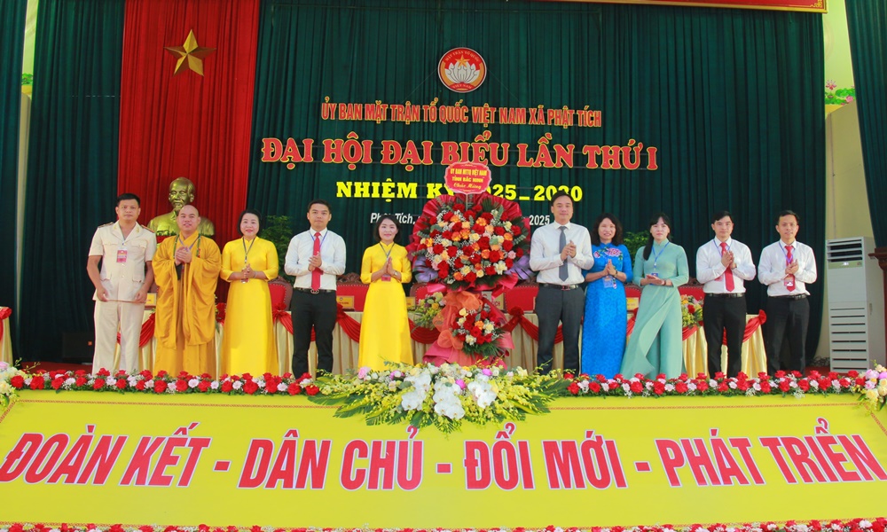  Phát huy sức mạnh đại đoàn kết, góp phần xây dựng xã Phật Tích phát triển, giàu đẹp, văn minh