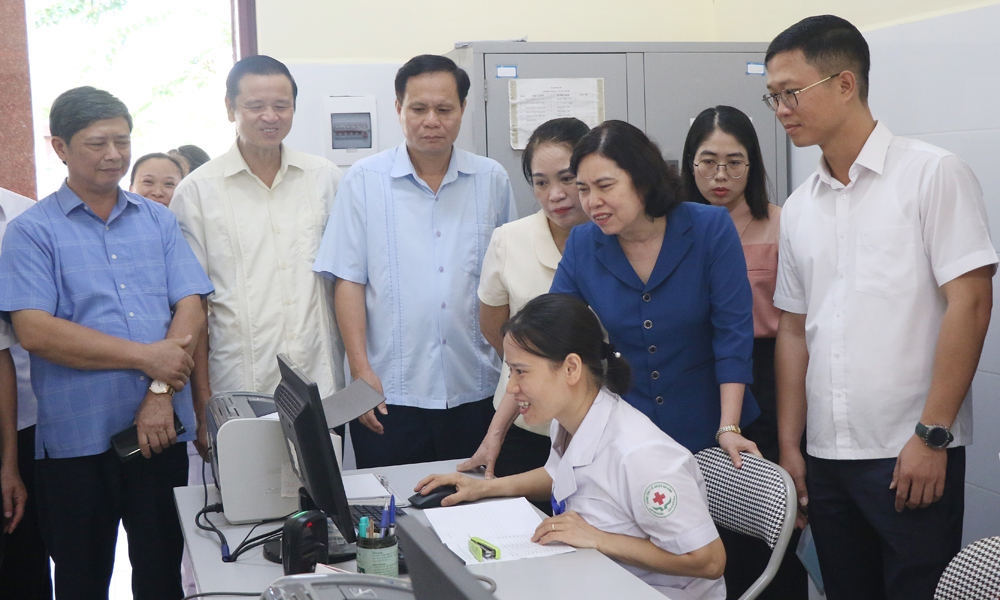  HĐND tỉnh Bắc Ninh giám sát hoạt động của Trạm y tế sau sắp xếp đơn vị hành chính 