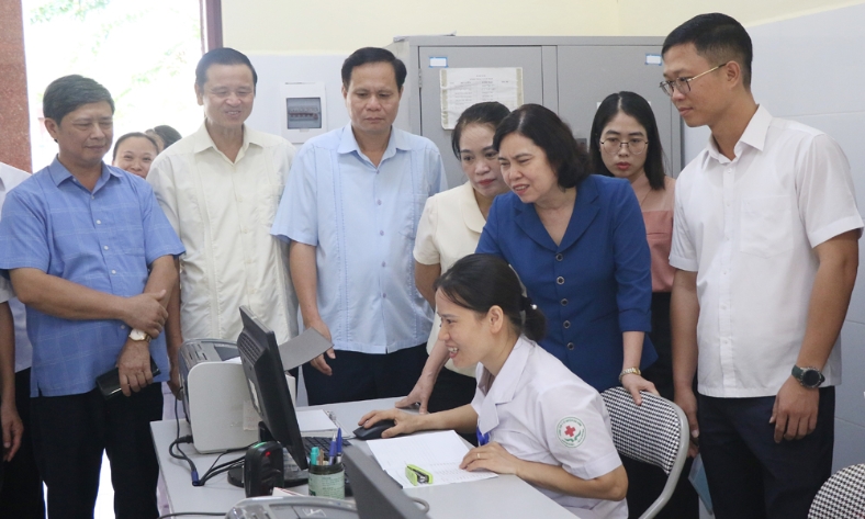  HĐND tỉnh Bắc Ninh giám sát hoạt động của Trạm y tế sau sắp xếp đơn vị hành chính 