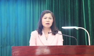 Phó Chủ tịch HĐND tỉnh Lâm Thị Hương Thành tiếp xúc cử tri xã Phúc Hòa