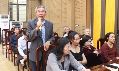  Tổ đại biểu số 1 HĐND tỉnh tiếp xúc cử tri phường Vũ Ninh 