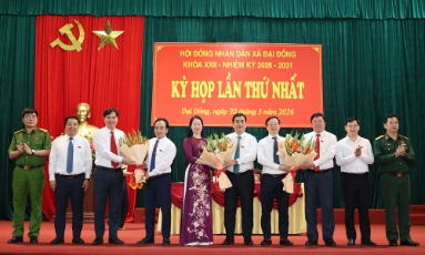  HĐND xã Đại Đồng bầu các chức danh chủ chốt 