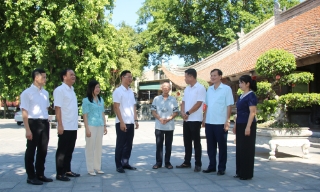 HĐND tỉnh Bắc Ninh giám sát công tác quản lý và bảo tồn di tích tại Từ Sơn
