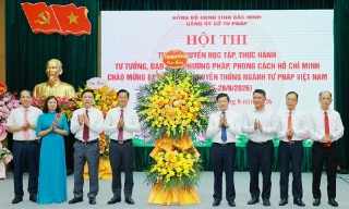 Lan tỏa tinh thần học tập, thực hành theo tư tưởng, đạo đức, phong cách Hồ Chí Minh