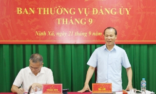 Phó Chủ tịch Thường trực UBND thành phố Mai Sơn: Phường Ninh Xá cần lựa chọn nhiệm vụ trọng tâm, tạo đột phá phát triển