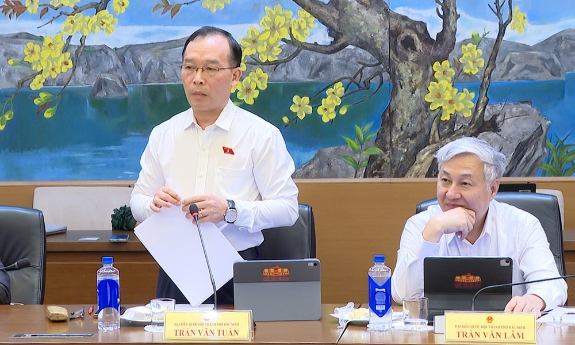 Đoàn đại biểu Quốc hội thành phố Bắc Ninh góp ý hoàn thiện dự án Luật Xử lý vi phạm hành chính (sửa đổi)