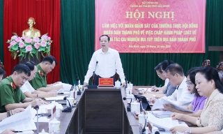 Thường trực HĐND thành phố Bắc Ninh giám sát công tác cai nghiện ma túy 