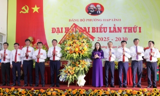 Tập trung xây dựng phường Hạp Lĩnh trở thành đô thị hiện đại, an toàn, giàu bản sắc văn hóa