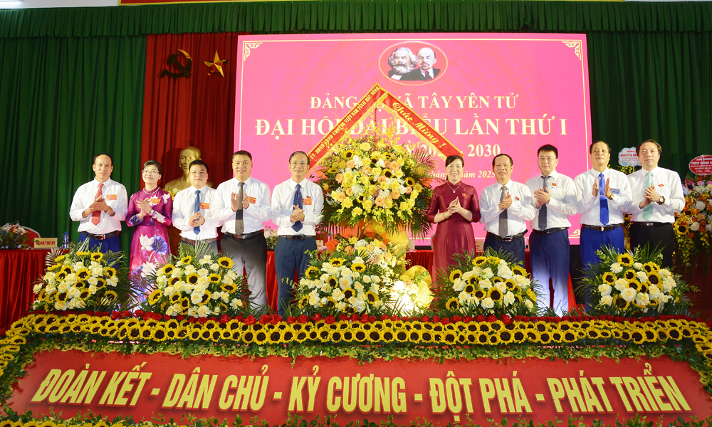  Đưa xã Tây Yên Tử sớm trở thành phường, phát triển toàn diện, bền vững