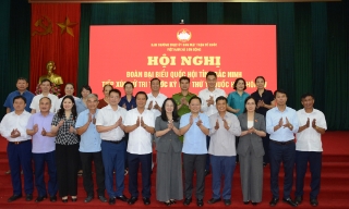 Đoàn Đại biểu Quốc hội tỉnh Bắc Ninh tiếp xúc cử tri xã Sơn Động