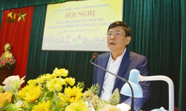  Xã Đại Đồng phấn đấu năm 2026 thu ngân sách nhà nước vượt 10%