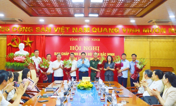Ban Bí thư chuẩn y nhân sự Ban Thường vụ Tỉnh ủy Bắc Ninh