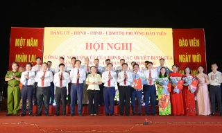 Bắc Ninh: Phường Đào Viên công bố thành lập các chi bộ, tổ dân phố mới