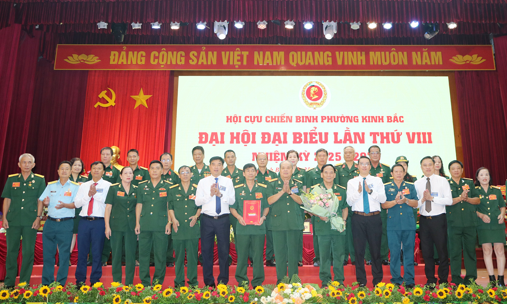  Đại hội điểm Hội Cựu chiến binh phường Kinh Bắc lần thứ VIII, nhiệm kỳ 2025-2030