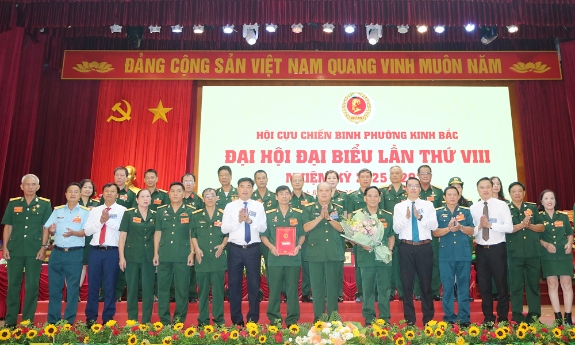 Đại hội điểm Hội Cựu chiến binh phường Kinh Bắc lần thứ VIII, nhiệm kỳ 2025-2030