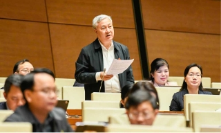 Đại biểu Trần Văn Lâm: Cần bảo đảm công bằng khi tính thuế trực tiếp trên doanh thu đối với các hộ kinh doanh nhỏ