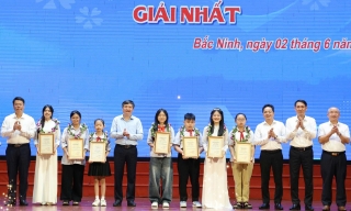 Bắc Ninh: Trao 7 giải Nhất cá nhân cuộc thi Đại sứ Văn hóa đọc năm 2026
