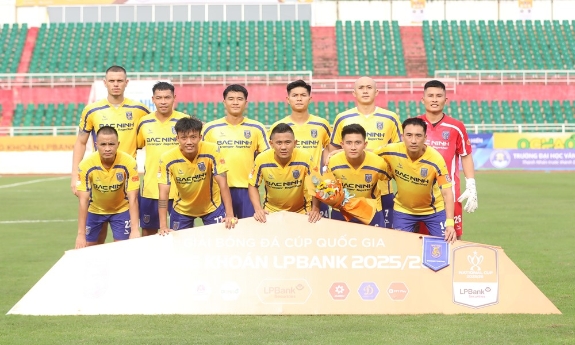 Bắc Ninh FC thắng trận ra quân vòng loại Cúp Quốc gia 2025-2026