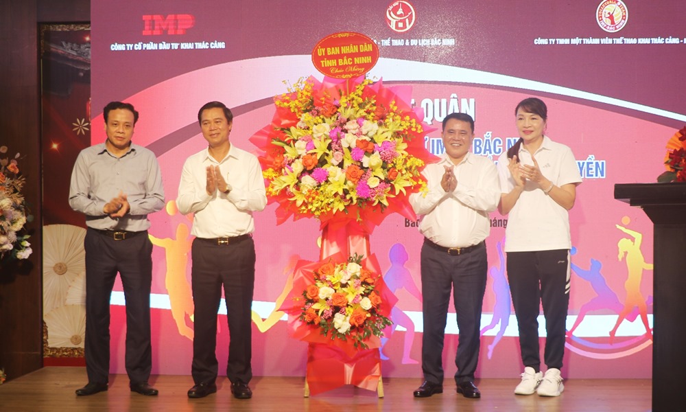  Đội bóng chuyền nữ IMP - Bắc Ninh xuất quân thi đấu vòng chung kết Giải Bóng chuyền hạng A quốc gia năm 2025  