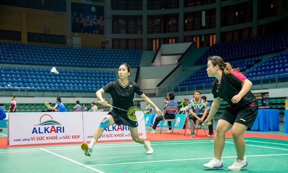 Việt Nam vào 4/5 trận chung kết Giải Cầu lông quốc tế “Felet Vietnam International Series 2025”