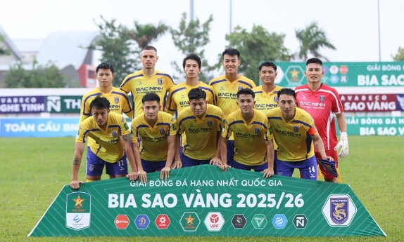 Bắc Ninh FC thua đáng tiếc Đại học Văn Hiến tại vòng 6 Giải hạng Nhất quốc gia