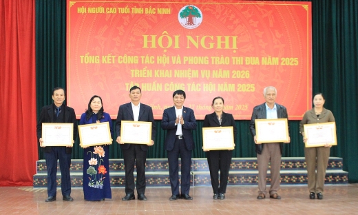 Hội Người cao tuổi tỉnh tiếp tục đẩy mạnh phong trào thi đua “Tuổi cao - Gương sáng” 