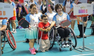Lan tỏa tinh thần đoàn kết, hòa nhập tại Chuỗi Giải Para Natuh Pickleball Bắc Ninh 2026