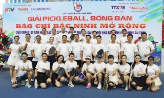 Sôi nổi Giải thể thao báo chí Bắc Ninh mở rộng năm 2026