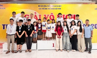 Bắc Ninh xếp thứ 3 toàn đoàn Giải vô địch cờ tướng trẻ quốc gia 2026