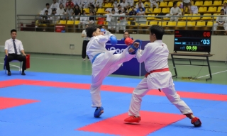340 vận động viên tranh tài Giải Karate, Taekwondo tỉnh Bắc Ninh năm 2026