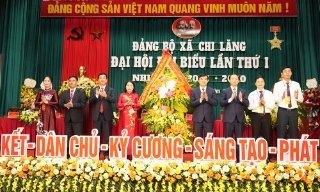 Phát huy sức mạnh đoàn kết, xây dựng xã Chi Lăng văn minh, hiện đại