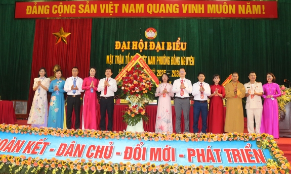 Đại hội đại biểu Mặt trận Tổ quốc phường Đồng Nguyên lần thứ I