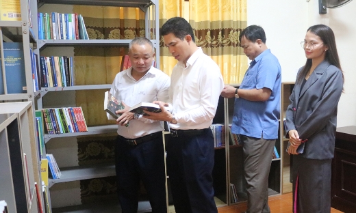 Ra mắt Thư viện công cộng xã Xuân Cẩm