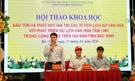 Bắc Ninh: Hội thảo về bảo tồn di tích gắn phát triển du lịch văn hóa tâm linh