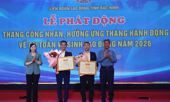 Bắc Ninh phát động Tháng Công nhân, Tháng hành động về An toàn vệ sinh lao động 