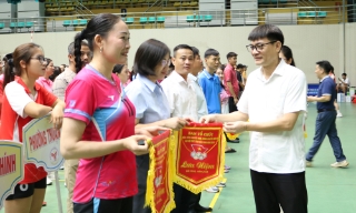Bắc Ninh khai mạc Giải bóng chuyền Đại hội Thể thao tỉnh lần thứ I