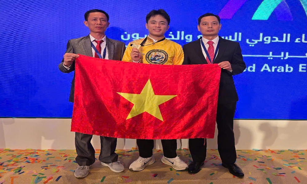  Trường Trung học phổ thông Chuyên Bắc Ninh số 1 năm thứ 3 liên tiếp có học sinh giành Huy chương Vàng Olympic Hóa học quốc tế