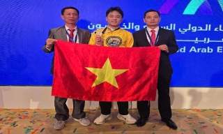 Trường Trung học phổ thông Chuyên Bắc Ninh số 1 năm thứ 3 liên tiếp có học sinh giành Huy chương Vàng Olympic Hóa học quốc tế