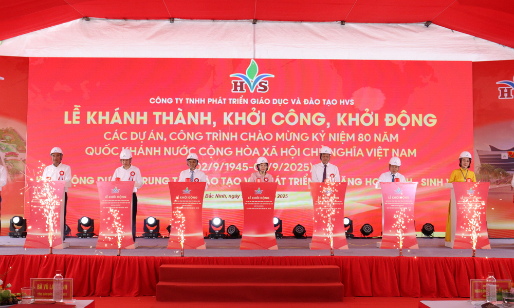  Bắc Ninh: Khởi động Dự án Trung tâm Đào tạo và Phát triển kỹ năng học sinh - sinh viên