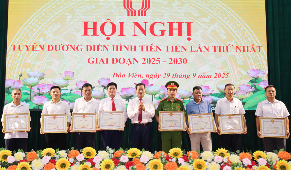  Phường Đào Viên tuyên dương 81 điển hình tiên tiến